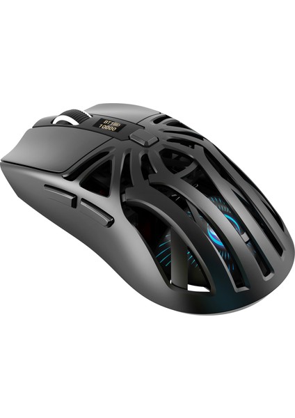 T400 Kablosuz 3 Modlu Dijital Göstergeli 650 Mah Batarya - Makrolu Oyuncu Mouse