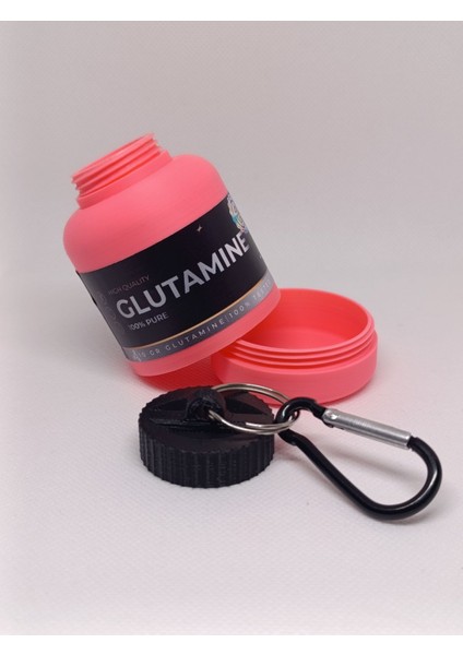 Şık Pembe Toz Saklama Kabı, 30g, Pratik ve Güçlü Tasarım, 50 ml Renkli Saklama Kabı fiyatları