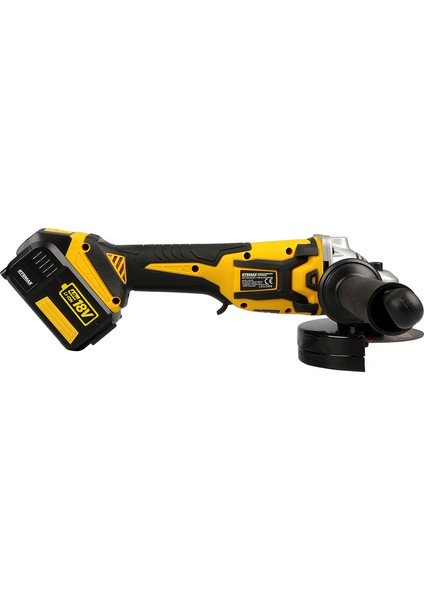 RTX2055 Akülü Avuç Taşlama 18V Lithium-Oin Çift Akü 4AH