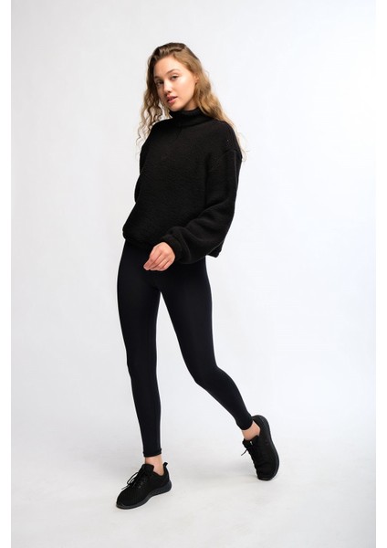 Siyah Kadın Soft Touch Tayt - Lemina fiyatları