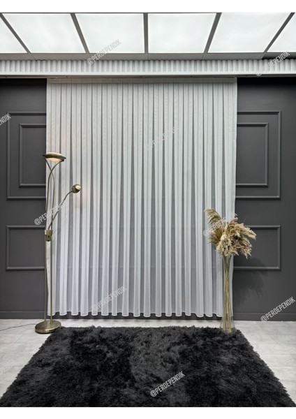 Lüks Sofia Düz Sade Tül Perde, Kırışmaz, Ütü Istemez Her Odaya Uygun Sık Kanun Pile