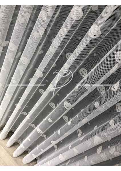 Emes, Gülen Yüz Desenli Çocuk, Salon, Mutfak Tülü, Kaliteli, Lüks, Kırışmaz, Ütüsüz fiyatları