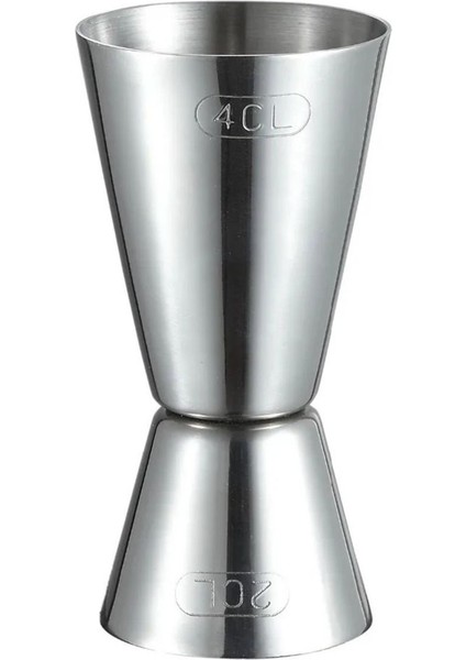 Kokteyl Seti 700 ml Polikarbon Shaker, Bar Kaşık, Jigger, Çelik Akıtıcı, 20 cm