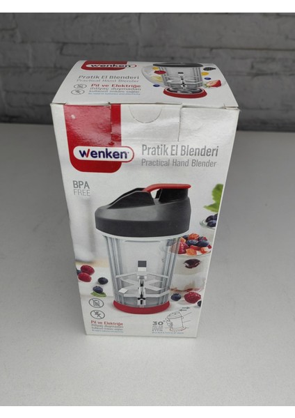 Practical Hand Blender 20X9 cm Pratik El Blenderi
