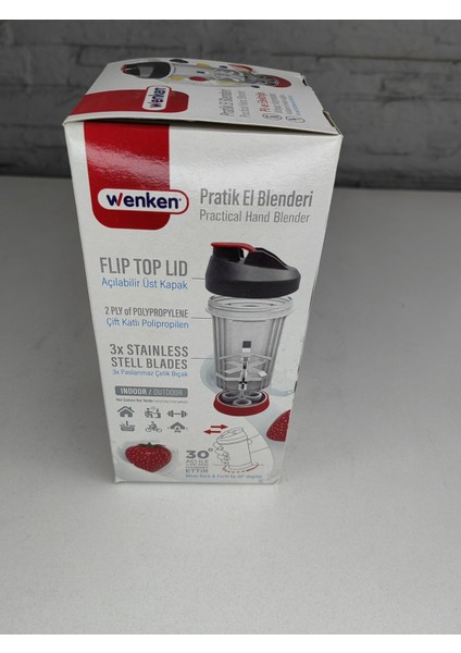 Practical Hand Blender 20X9 cm Pratik El Blenderi