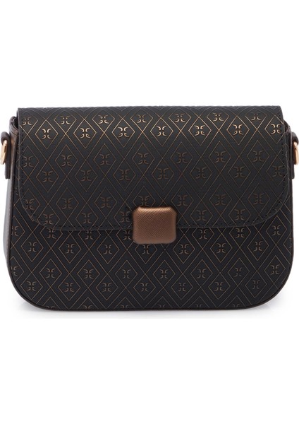 Bronz Print Kadın Omuz Çantası - S25Y1PR09172-R7P