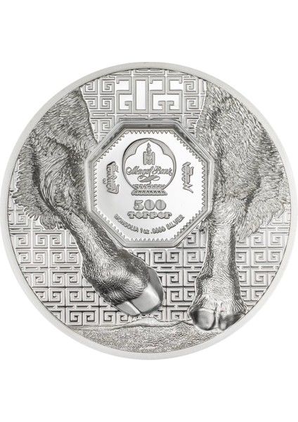 Agakulche Moğolistan Bizonu Gümüş Sikke Coin fiyatları