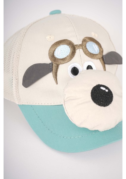 Kitti Erkek Bebek 1-3 Yaş Köpek Modelli Şapka fiyatları