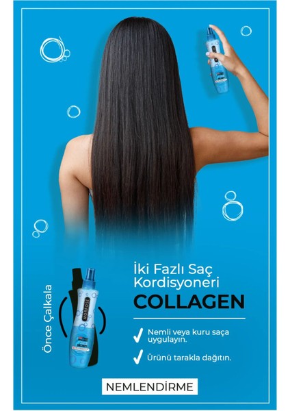 Kolajen Çift Fazlı Kondisyoner Fön Suyu 240 ml