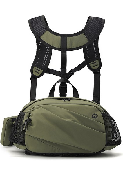 Yeni Erkekler ve Kadınlar Çift Omuz Çantası Olabilir Açık Seyahat Bel Paketi Seyahat Spor Bisiklet (Yurt Dışından)