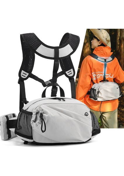 Yeni Erkekler ve Kadınlar Çift Omuz Çantası Olabilir Açık Seyahat Bel Paketi Seyahat Spor Bisiklet (Yurt Dışından) fiyatları