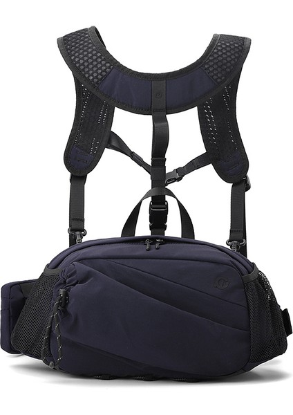 Yeni Erkekler ve Kadınlar Çift Omuz Çantası Olabilir Açık Seyahat Bel Paketi Seyahat Spor Bisiklet (Yurt Dışından)