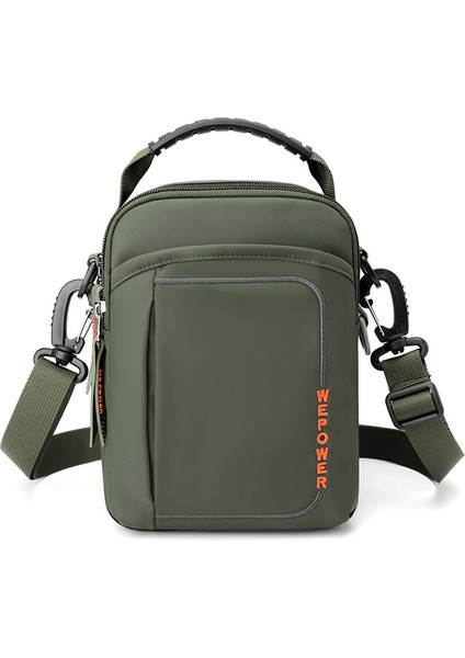 Yeni Erkek Omuz Çantası Açık Crossbody Çanta Çok Fonksiyonlu Çift Kullanımlı Aşınma Kemer Çantası Seyahat Küçük Çanta Cep Telefonu Bel Çantası (Yurt Dışından)