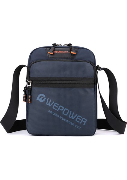 Yeni Erkek Omuz Çantası Moda Crossbody Çanta Açık Spor Seyahat Satchel Naylon Bez Çanta (Yurt Dışından)