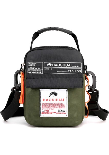 Erkek Crossbody Günlük Erkek Omuz Modası Trend Messenger Çanta Açık Spor Çantası (Yurt Dışından)