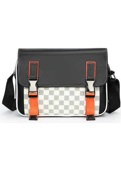 Yeni Erkek Çantası Crossbody Çanta Moda Çok Fonksiyonlu Omuz Çantası Büyük Kapasiteli Kıdemli Işe Gidip Gelme Duygusu Erkek Çantaları Erkek Küçük Kare Çanta (Yurt Dışından)