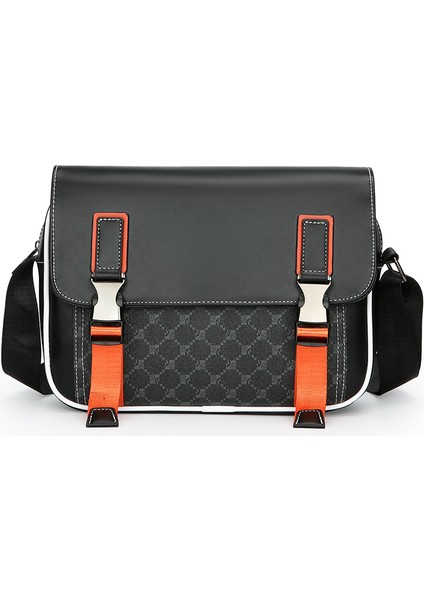 Yeni Erkek Çantası Crossbody Çanta Moda Çok Fonksiyonlu Omuz Çantası Büyük Kapasiteli Kıdemli Işe Gidip Gelme Duygusu Erkek Çantaları Erkek Küçük Kare Çanta (Yurt Dışından)