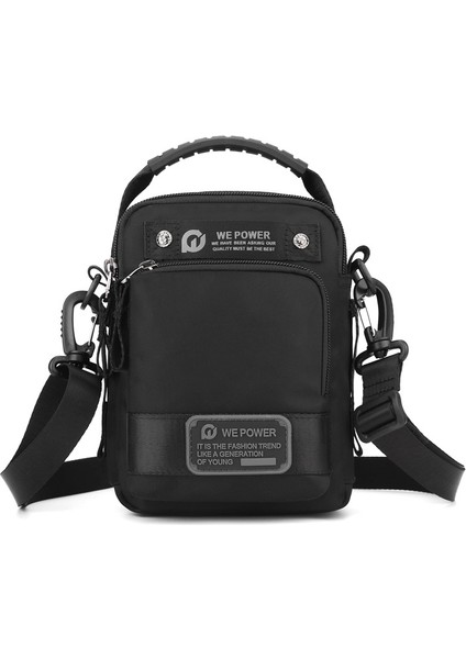 Yeni Erkek Omuz Çantası Su Geçirmez Açık Çok Fonksiyonlu Bel Çantası Moda Eğlence Yüz Crossbody Çanta (Yurt Dışından)