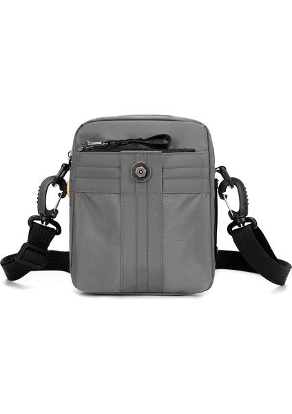 Yeni Erkek Omuz Çantası Rahat Çok Yönlü Seyahat Taşınabilir Crossbody Çanta Dışarı Giyilebilir Bel Çantası (Yurt Dışından)