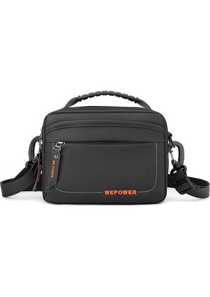 Spor ve Eğlence Erkek Açık Su Geçirmez Naylon Omuz Crossbody Çanta Trend Seyahat Çantası (Yurt Dışından)