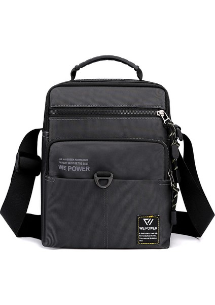 Yeni Trend Erkek Omuz Çantası Eğlence Crossbody Çanta Erkek Su Geçirmez Naylon Erkek Çantası Açık Postacı Çantası (Yurt Dışından)