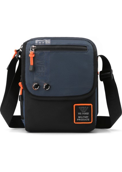 Erkek Crossbody Günlük Erkek Omuz Modası Trend Messenger Çanta Açık Spor Çantası (Yurt Dışından)