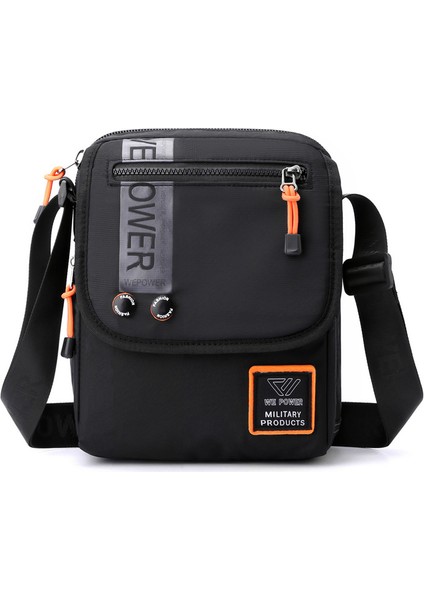 Erkek Crossbody Günlük Erkek Omuz Modası Trend Messenger Çanta Açık Spor Çantası (Yurt Dışından)