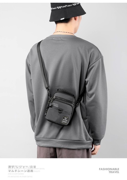 Yeni Moda Crossbody Çanta Erkek Spor Su Geçirmez Omuz Çantası Kişilik Eğlence Bisiklet Çantası (Yurt Dışından) modelleri