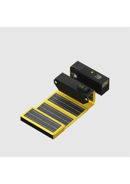 140 Power Bank Uyumlu 20W Katlanabilir Güneş Paneli - Siyah fiyatları