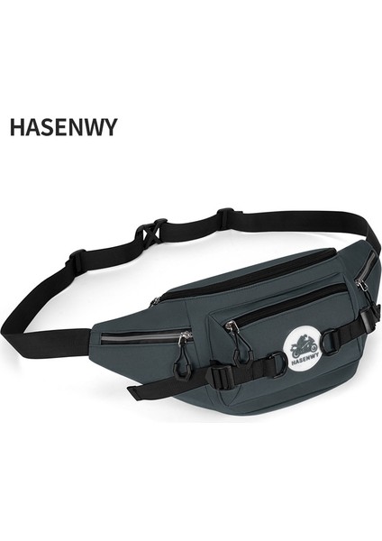 Göğüs Çantası Kadın Gündelik Basit Omuz Çantası Erkek Büyük Kapasiteli Çapraz Askılı Çanta Bel Çantası (Yurt Dışından)