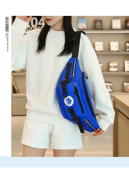 Göğüs Çantası Kadın Gündelik Basit Omuz Çantası Erkek Büyük Kapasiteli Çapraz Askılı Çanta Bel Çantası (Yurt Dışından) modelleri