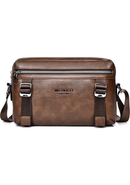 Erkek Çantası 2025 Yeni Moda Erkek Çantası Omuz Çapraz Askılı Çanta Iş (Yurt Dışından)