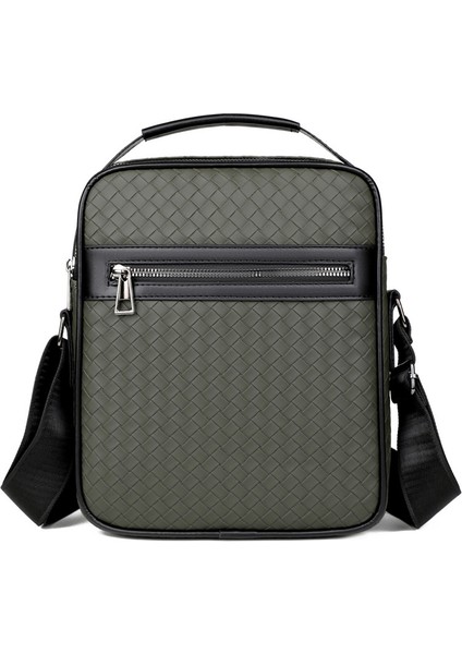 Tek Omuz Çapraz Askılı Çanta Moda Basit Eğlence Erkek Çantası Yüzlerce Su Sıçramasına Dalı Iş Seyahati Evrak Çantası (Yurt Dışından)