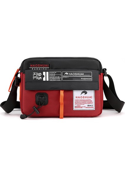 Spor ve Eğlence Erkek Açık Su Geçirmez Naylon Omuz Crossbody Çanta Trend Seyahat Çantası (Yurt Dışından)