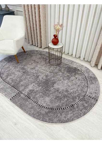 Vizonkahve Jüt Sisal Görünüm Kaymaz Taban Halı fiyatları