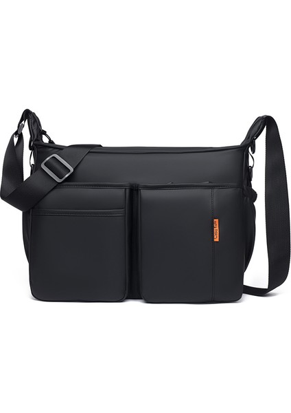 Oxford Kumaş Erkek Çapraz Askılı Çanta Taşınabilir Iş Seyahati Omuz Çantası Erkek Modelleri (Yurt Dışından)