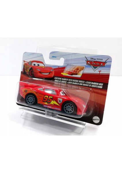 Mattel Cars Çek-Bırak Araba Lıghtnıng Mcqueen Wıth Racıng Wheels HGL51-HWY41 modelleri