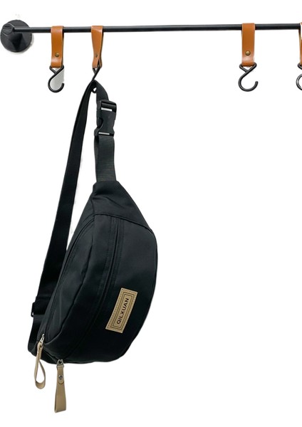 Erkek Göğüs Çantası Açık Hava Eğlence Japon Çapraz Askılı Çanta Kore Versiyonu Moda Kişilik Çift Küçük Satchel Omuz Çantası (Yurt Dışından)