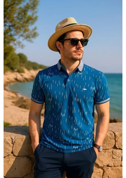 Erkek Fit Kesim Pamuklu Polo Yaka T-Shirt fiyatları