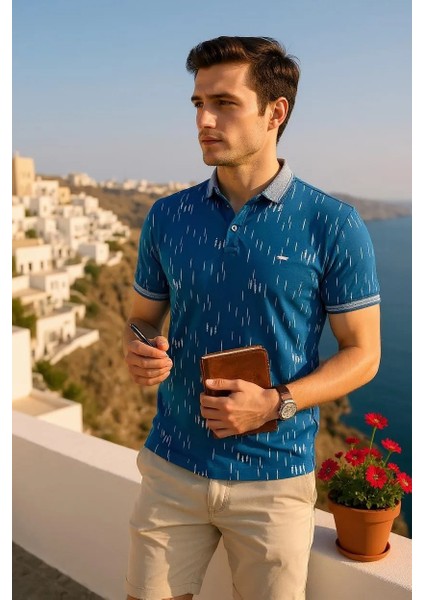 Erkek Fit Kesim Pamuklu Polo Yaka T-Shirt fırsatları