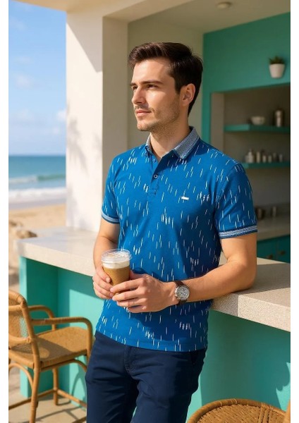Erkek Fit Kesim Pamuklu Polo Yaka T-Shirt indirimleri