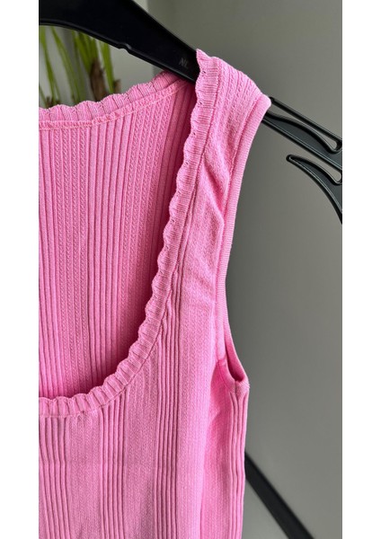 Pembe Kayık Yaka Triko Bluz modelleri