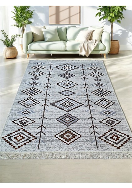 Staywithlove Kilim Çift Taraflı Kullanılabilir Lüks Dokuma Kilim