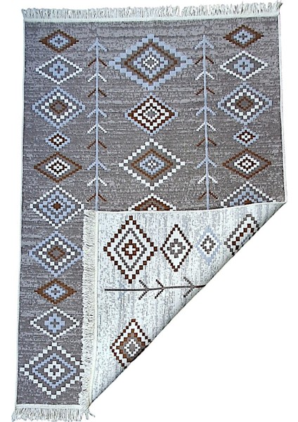 Staywithlove Kilim Çift Taraflı Kullanılabilir Lüks Dokuma Kilim