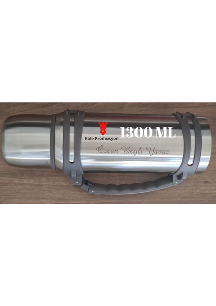Kişiye Özel Isim Baskılı Termos 1300 ml Termos Bardak SUS-304 Paslanmaz Çelik Bardak