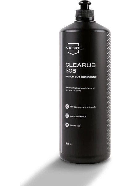Clearub 305 1000G Orta Çizik Giderici Polisaj Pastası