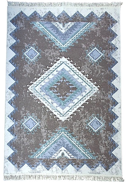 Staywithlove Kilim Çift Taraflı Kullanılabilir Lüks Dokuma Kilim
