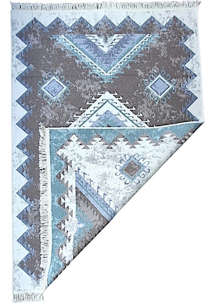 Staywithlove Kilim Çift Taraflı Kullanılabilir Lüks Dokuma Kilim