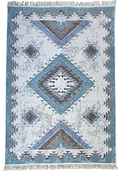 Staywithlove Kilim Çift Taraflı Kullanılabilir Lüks Dokuma Kilim