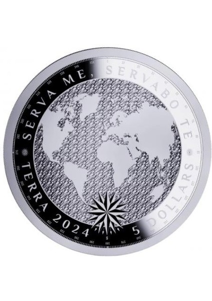 Agakulche Terra 2024 Gümüş Sikke Coin